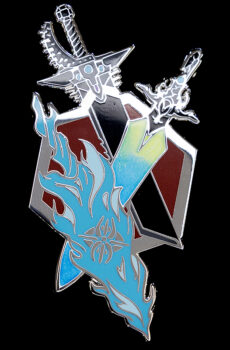 Swords of Justice pin